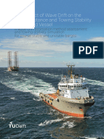 2017 07 17 The Impact of Wave Drift On The Tow Resistance and Towing Stability of A Towed Vessel Mathieu Baas
