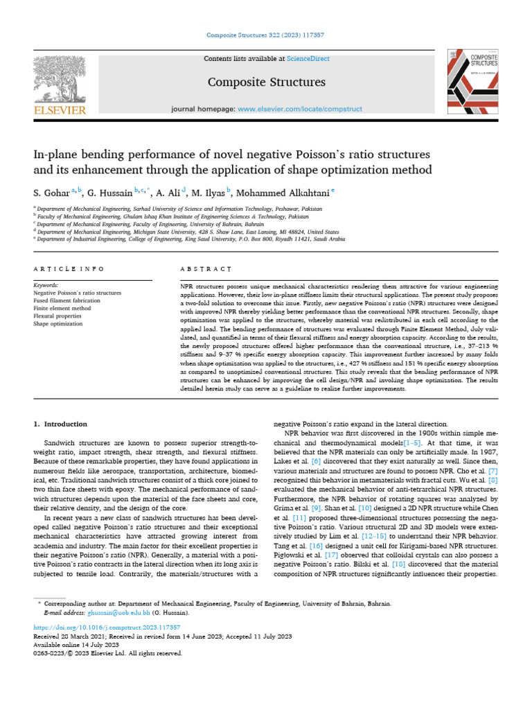 Phd Paper Bending Pdf