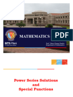 Power Series Solutions - Complete