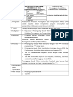 Spo Pelaksanaan Program Pencegahan Dan Pengendalian Infeksi (Ppi)