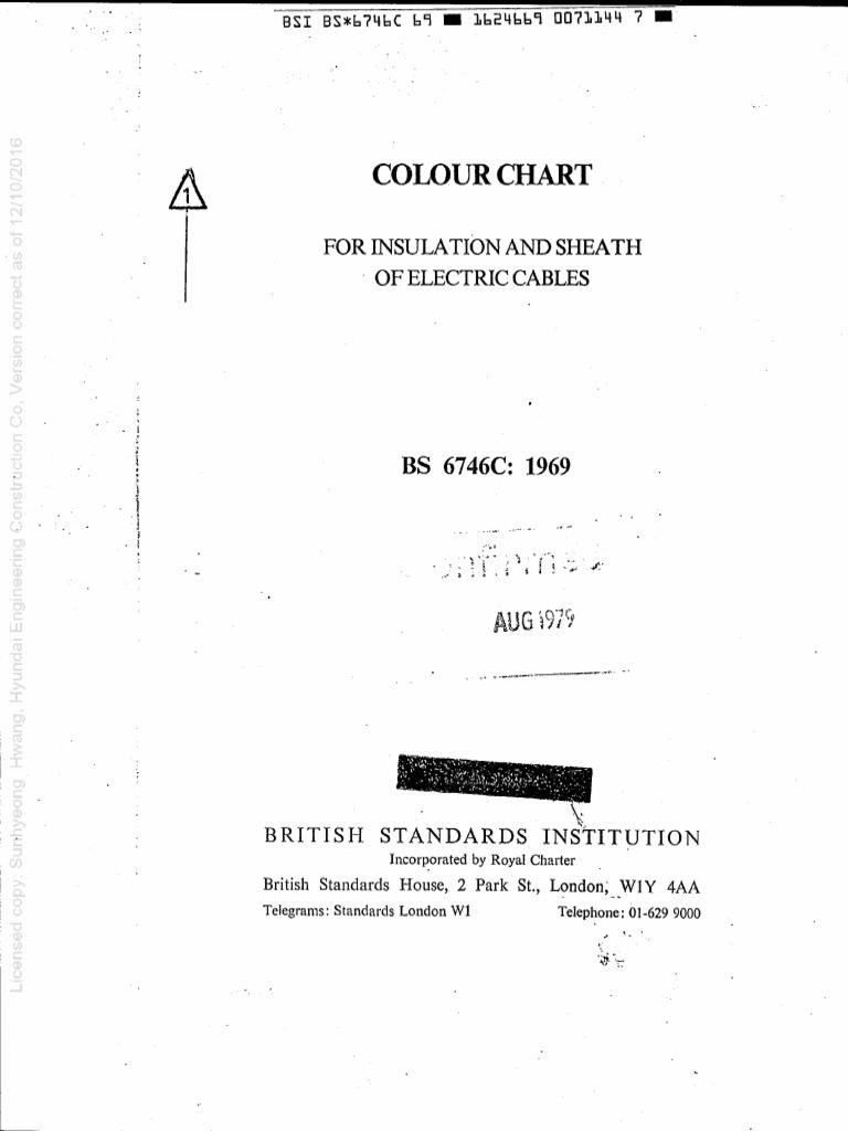BS 6746C-1969 | PDF