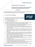 CMSP Edital de 3a Retificacao Do Edital 01 Consultor Tecnico Legislativo e Tecnico Legislativo 0