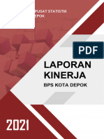 Laporan Akuntabilitas Kinerja BPS Kota Depok 2021