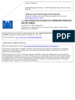 Characterization Studies On Visbreaker Residues