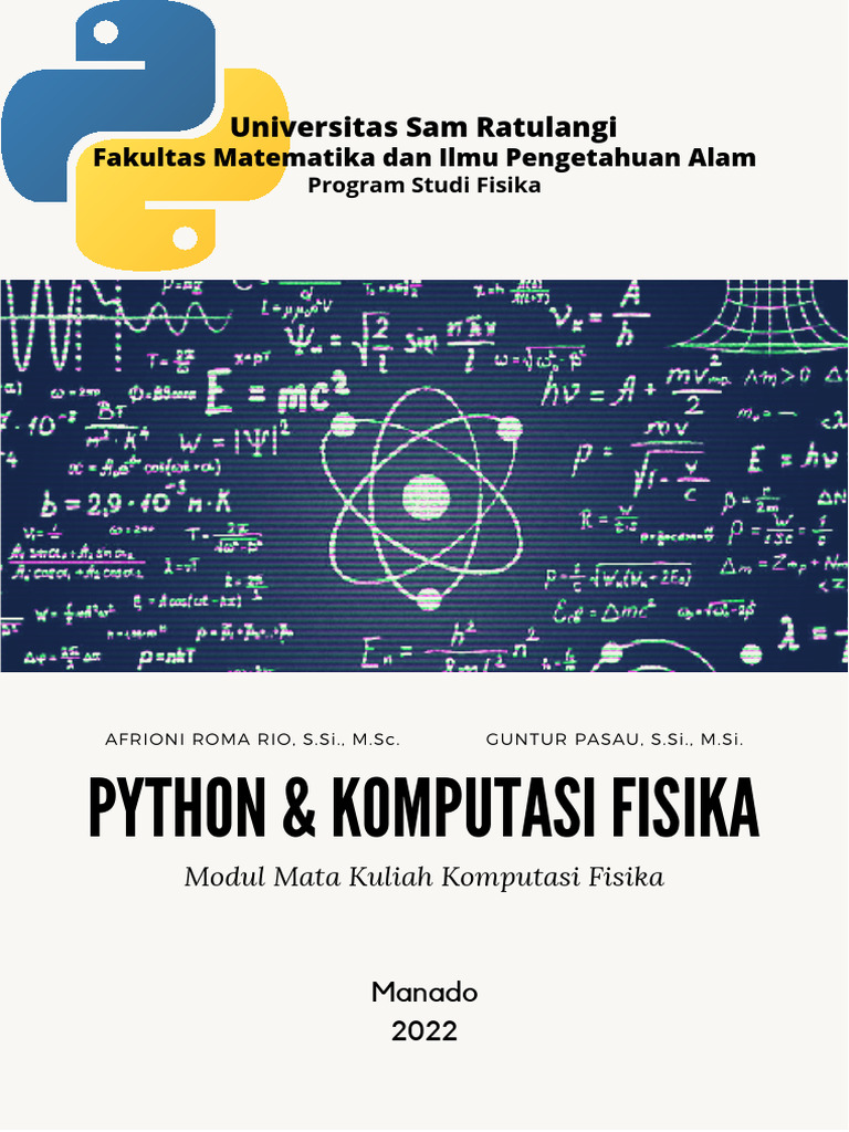 Python Dan Komputasi Fisika | PDF