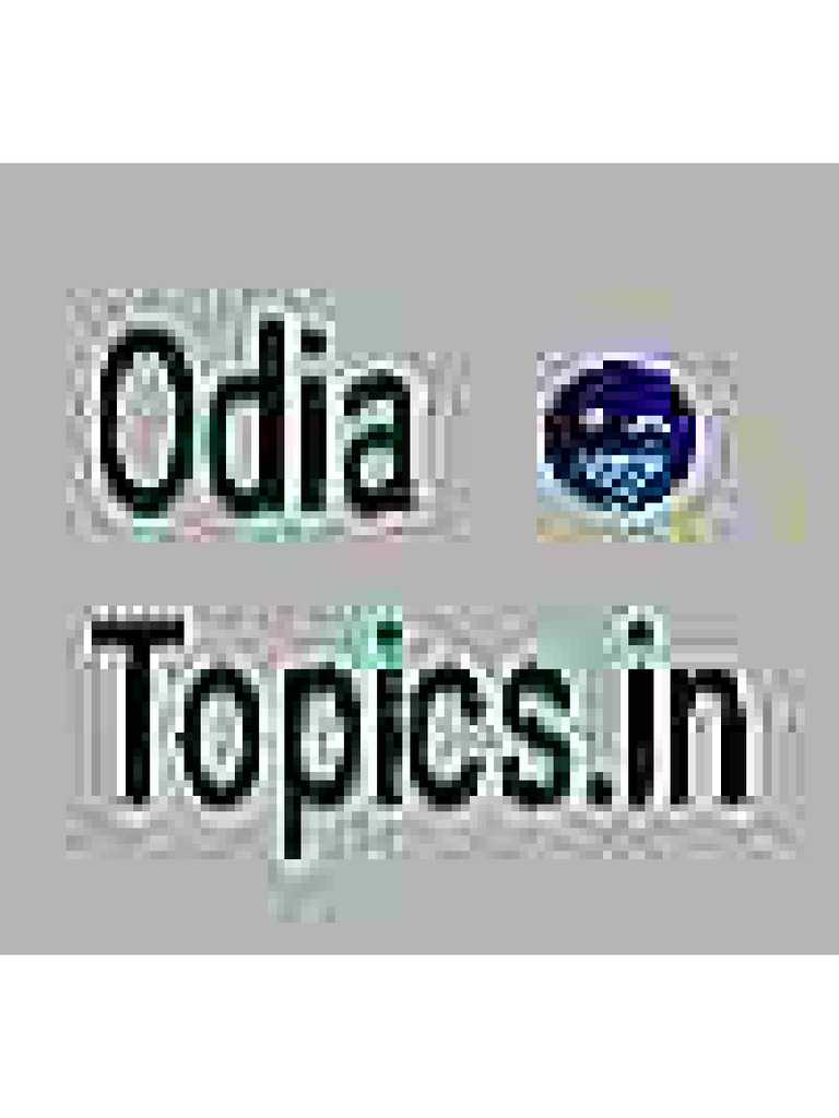 Odisha Gk Mcq Pdf Pdf