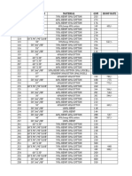 Hemp Excell Chart