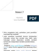 Materi 8 Hipotesis