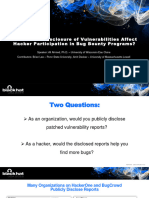 Ali Ahmed & Brian Lee & Amit Deokar - Does Public Disclosure of Vulnerabilities Affect Hacker Participation in Bug Bounty Programs