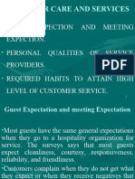Customer Care and Services Part III