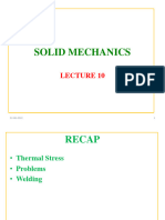 Lecture 10 Solid Mechanics