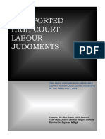 2022 Unreported High Court Labour Judgment Index