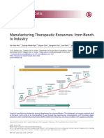 Manufacturing Therapeutic Exosomes From Bench To Industry