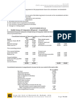 Malik Group of Companies (Disposal + Acquisition) : Cfap 1: A A F R