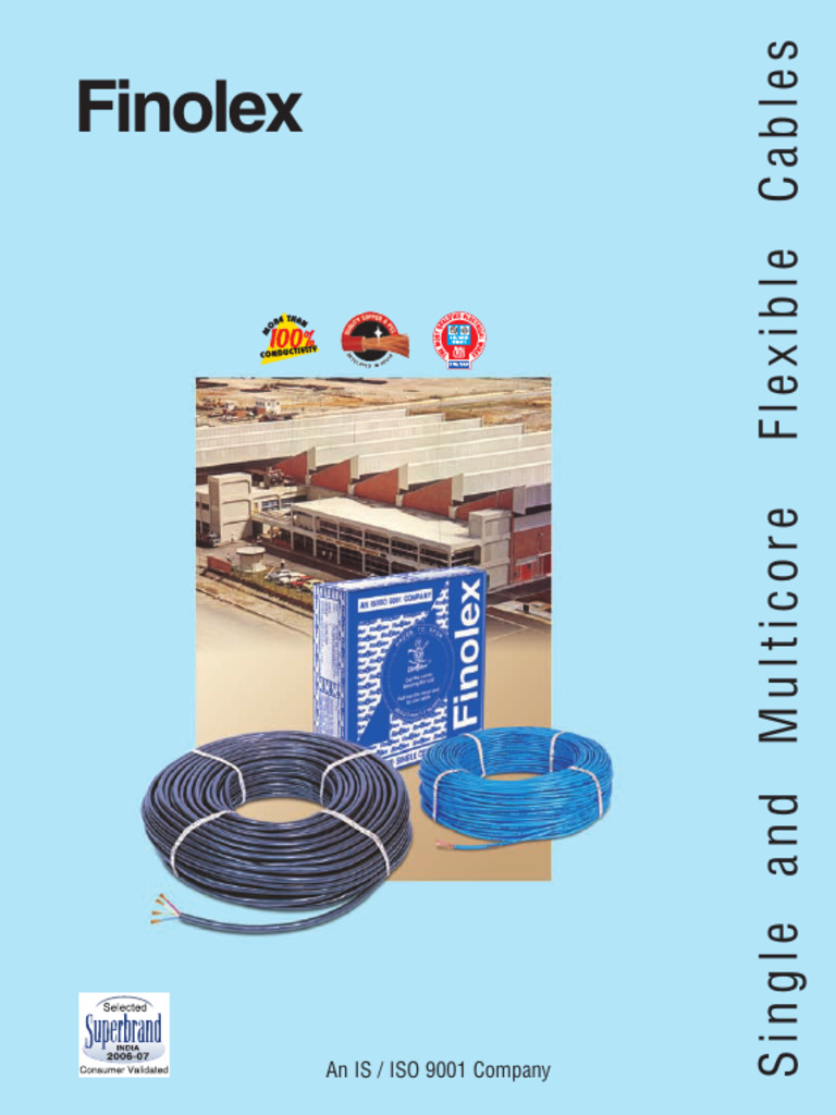 Finolex Flexible Cables IS 694:1990 | PDF | Computers