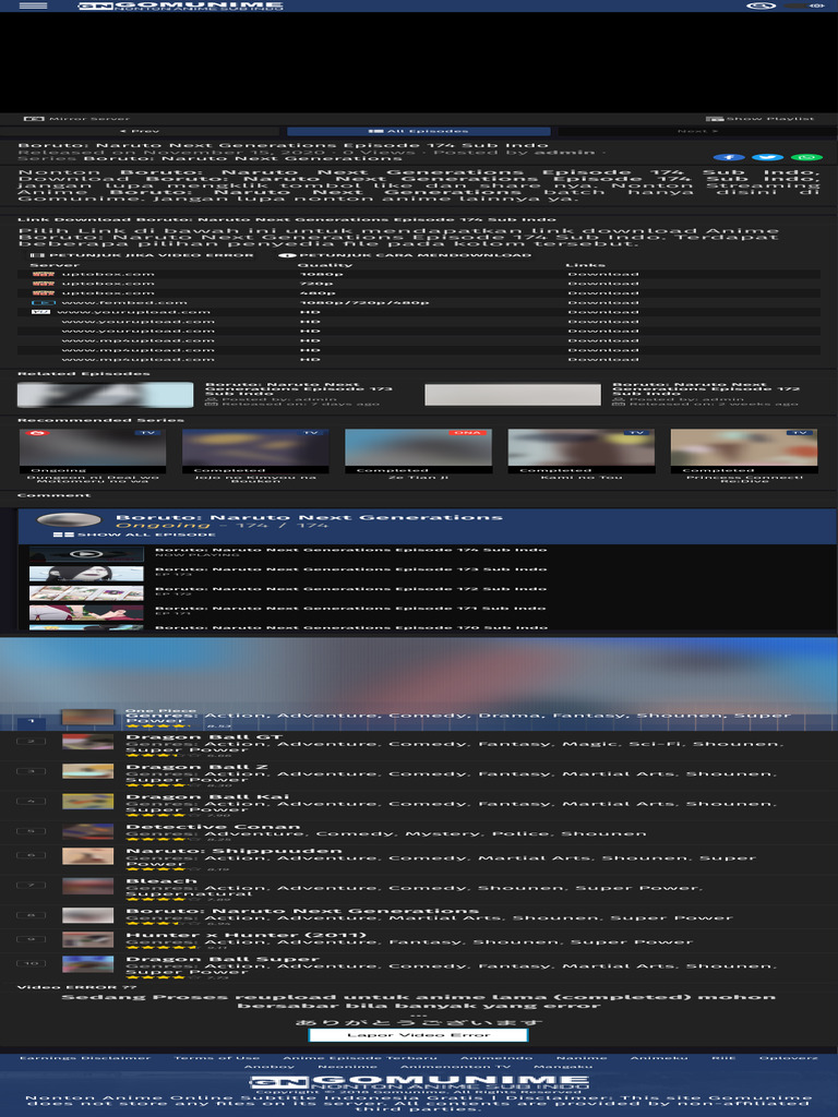 Nonton Boruto Naruto Next Generations Episode 174 Sub Indo Gratis