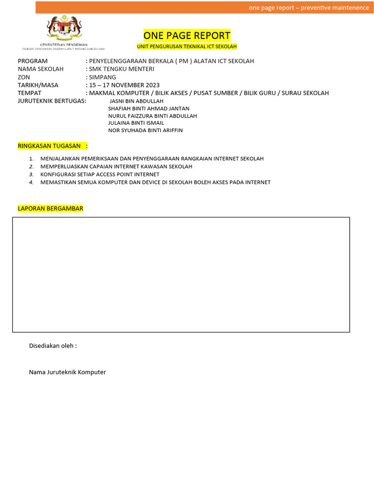 CONTOH OPR | PDF