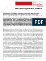 Single-Cell Metabolic Profiling of Human Cytotoxic T Cells: Articles