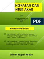 Bilangan Berpangkat Pecahan Atau Bentuk Akar - Ratih