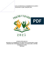 Panduan Pelaksanaan PKKMB 2023