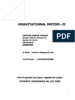 Gravitational Motor Paper