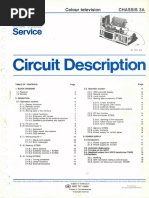 Philips Chassis 3a Circuit Description