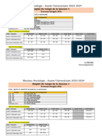 TD - Emploi Du Temps - Licence 1 - Du Lundi 18 Au Samedi 23 Décembre 2023 - Final