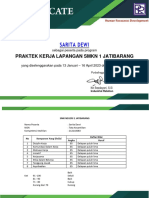 Sertifikat Sarita Dewi