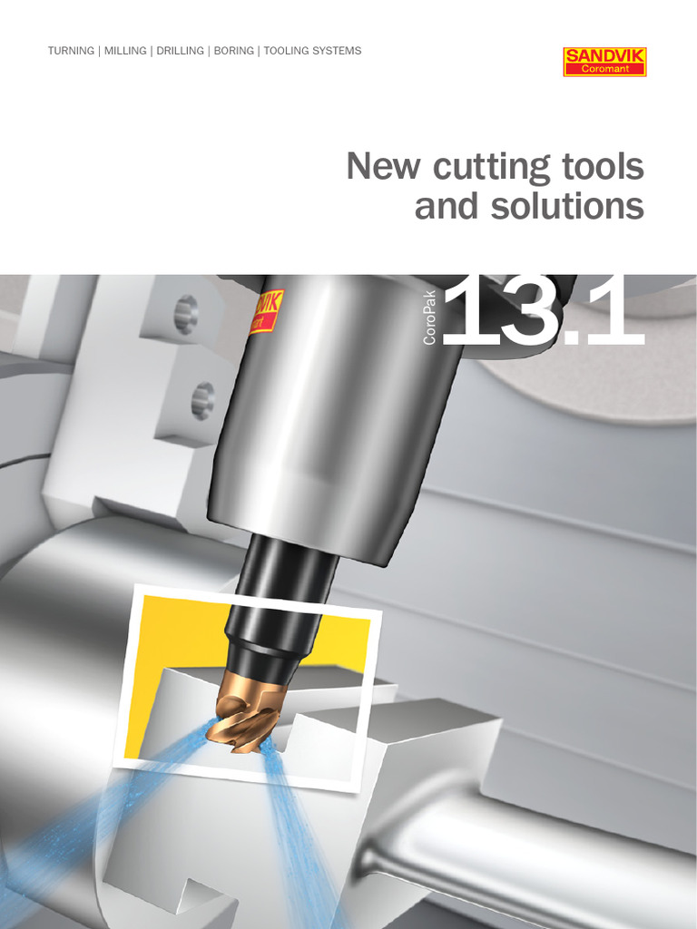 Sandvik 6289858 Catalog 1 PDF Machining Drilling