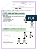 HO Sikap Tubuh Grade 1