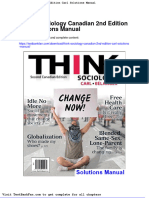 Think Sociology Canadian 2nd Edition Carl Solutions Manual