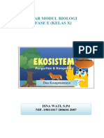 Modul Ajar Biologi KLS X Fase e