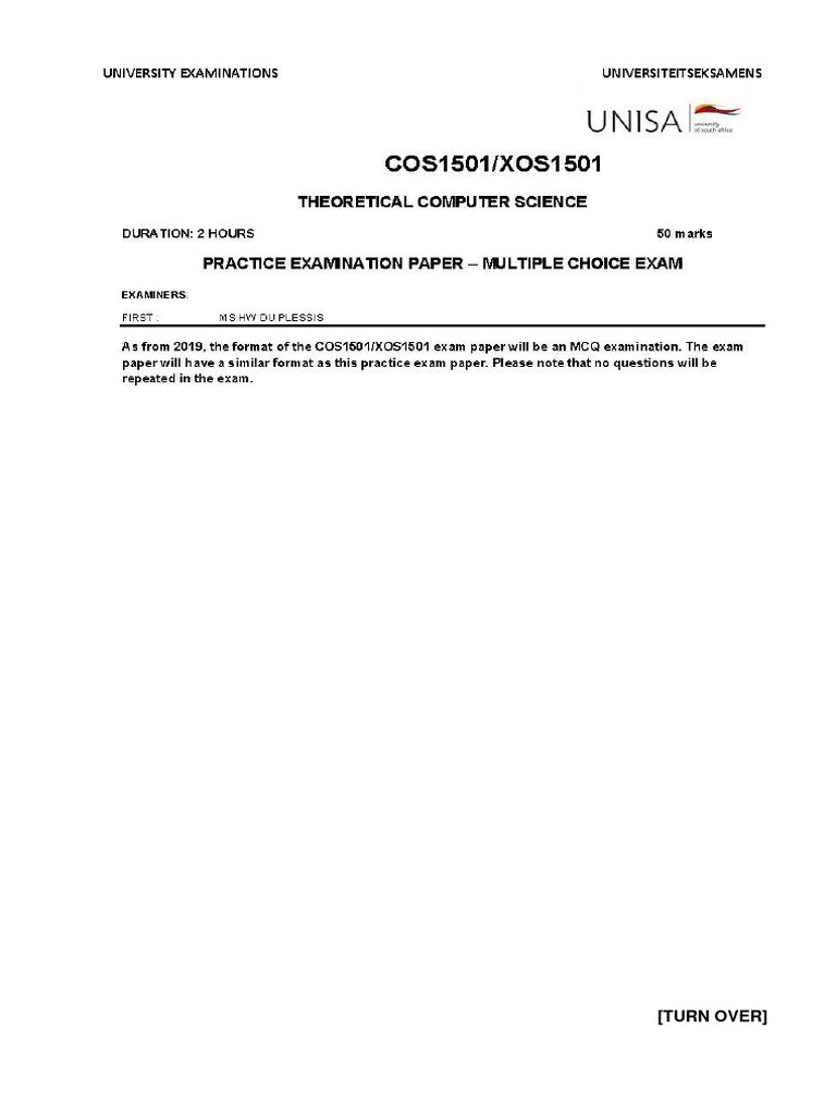 C1501-Practice Exam With Answers | PDF