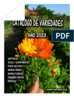 Catalogo de Variedades de Semillas de Madrid 2023