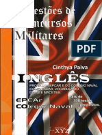 Resumo QCM Questoes de Concursos Militares Ingles Cinthya Paiva