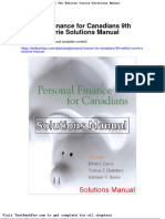 Personal Finance For Canadians 9th Edition Currie Solutions Manual