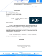 Carta - descanso medico 20,21 y 22 de MARZO PERSOANAL