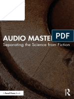 Audio Mastering Separating The Science From Fiction