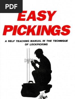 Easy Pickings - A Self-Teaching Manual in the Technique of Lockpicking - C. Remington (1992) WW