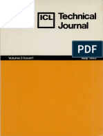 ICL Technical Journal V03i01
