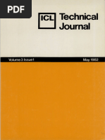 ICL Technical Journal V03i01