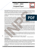 CUET 2023 Original Paper INPS Classes 1