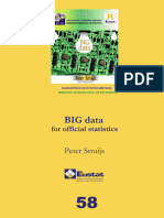 58 Big Data For Official Statistics Peter Struijs