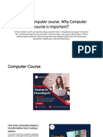 What Is Computer Course