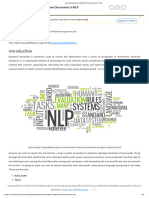 Keyword Extraction Methods From Documents in NLP