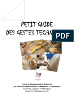 Guide Suture Faculte de Medecine de Lille
