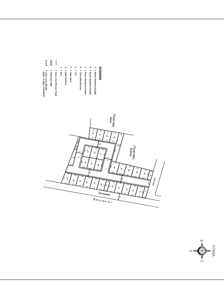 Setplan Fix Sumberejo Model | PDF