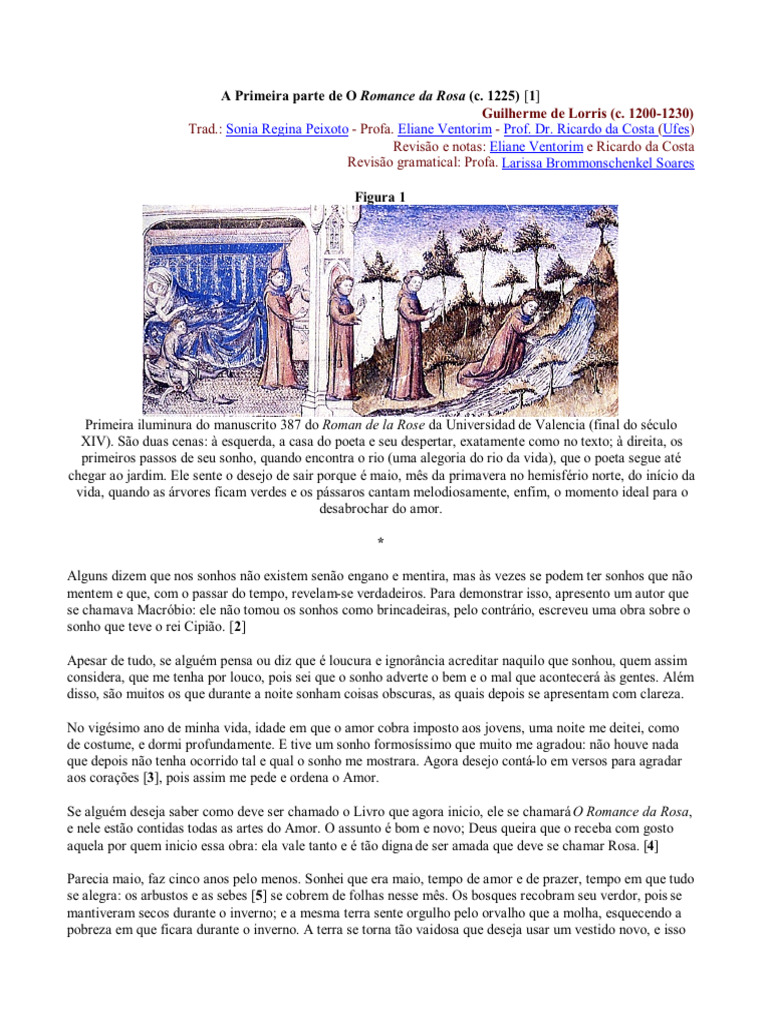 Romance da Rosa: Download Grátis PDF | PDF | Amor | Tempo