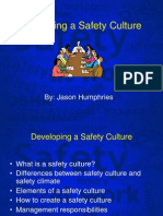 Developing A Safety Culture