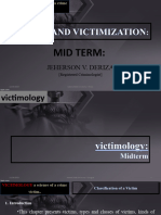 Victim and Victimization